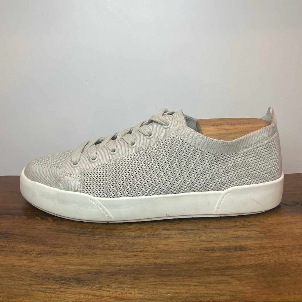 Susina | Mason Mesh Woven Shoes - Gray White ; Womens 10